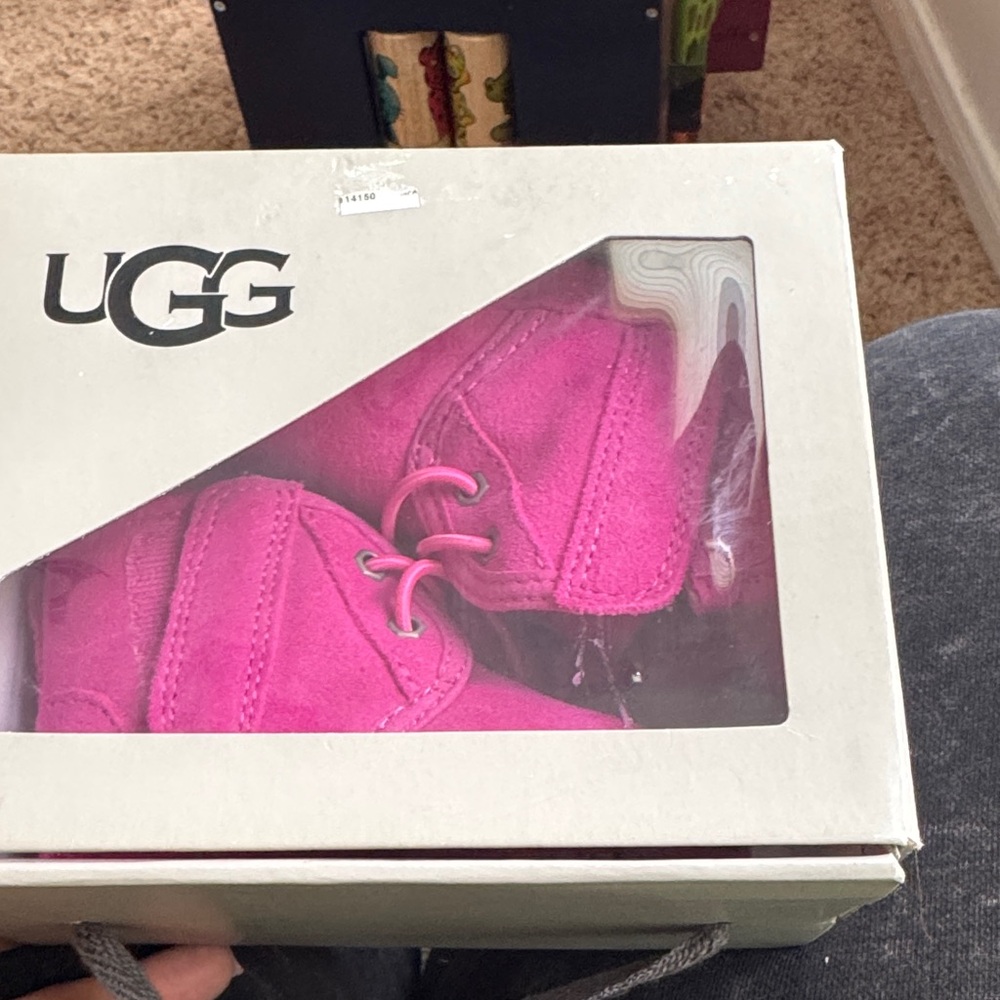 UGG Fuchsia Infant Booties